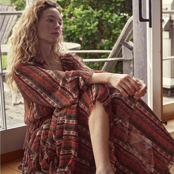 Doen Marlanna Dress in Villa Floral - Picture 3 of 7